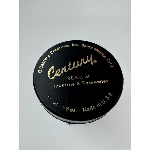 Vintage Century Creations Cream of Glycerine & Rosewater Container, Empty - Picture 3 of 6